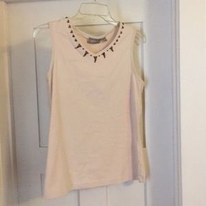 Beaded tank top